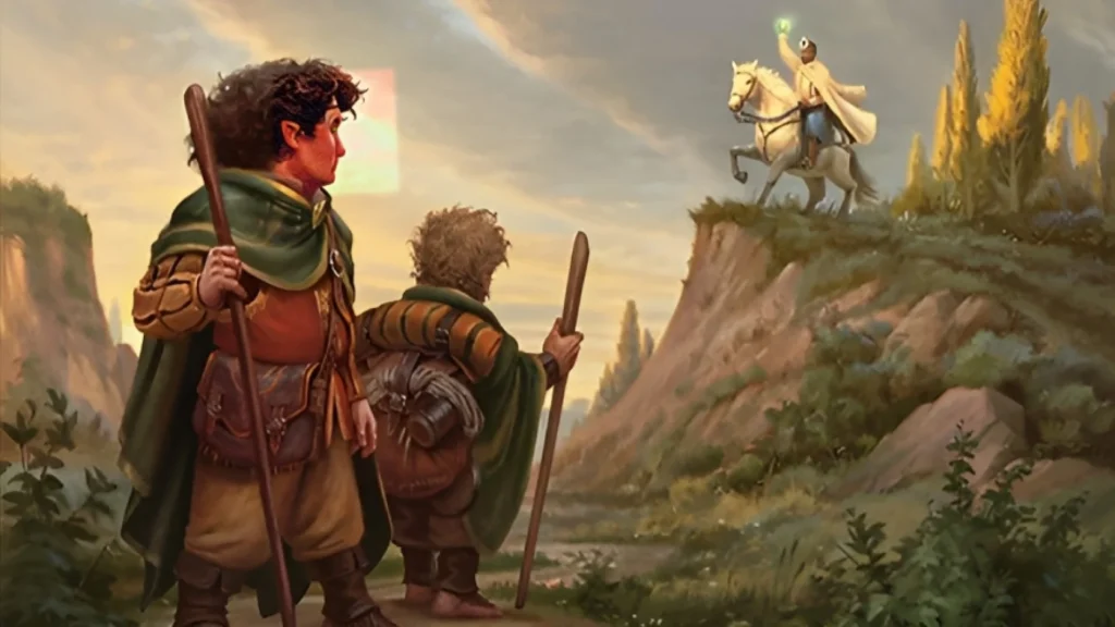 Many Partings | The Lord of the Rings: Tales of Middle-earth | Art by Dmitry Burmak