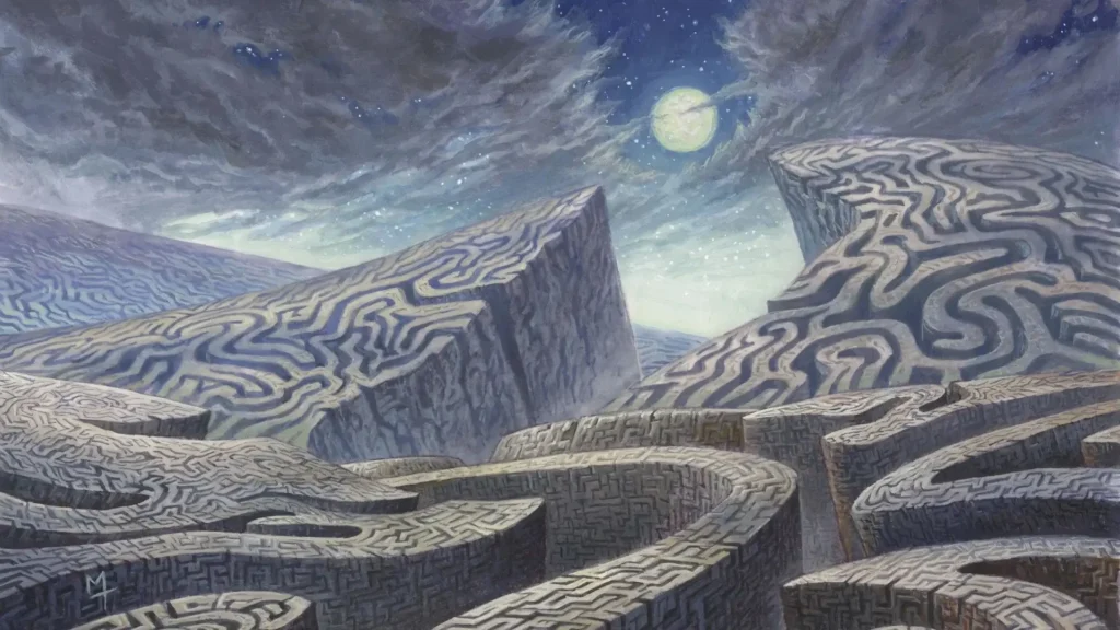 Maze of Ith | Dominaria Remastered | Art by Mark Tedin