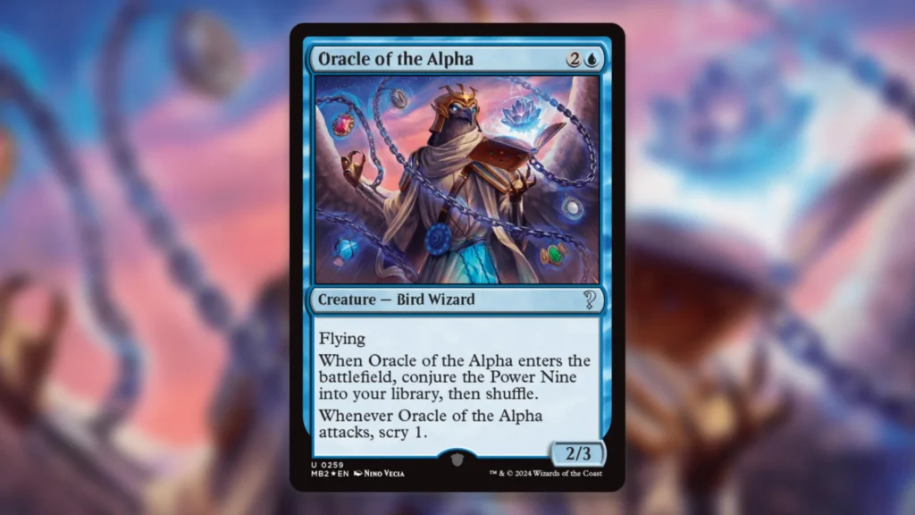 Most Expensive Cards Mystery Booster 2 Oracle of the Alpha