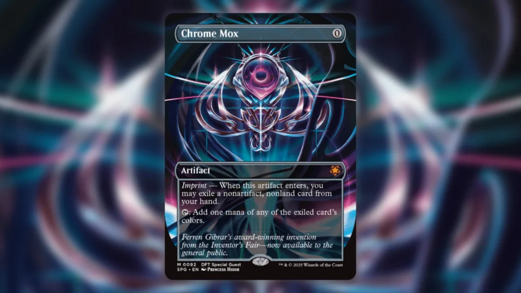 Most Expensive Special Guests MTG Chrome Mox