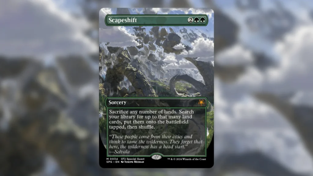 Most Expensive Special Guests MTG Scapeshift
