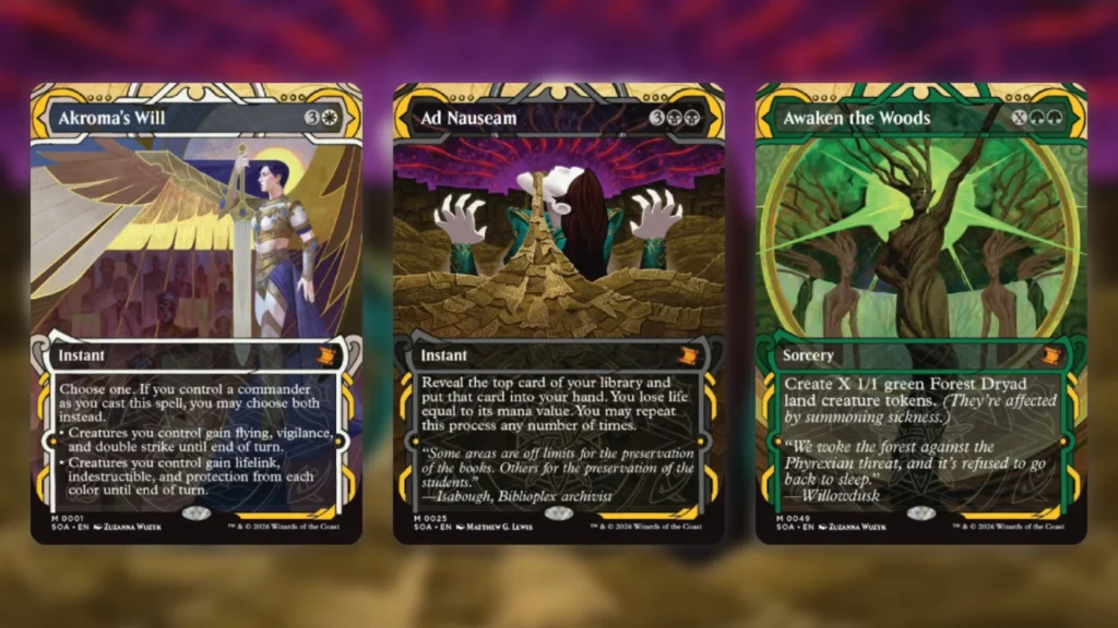 Mystical Archive Final Reveal Secrets of Strixhaven Mythics