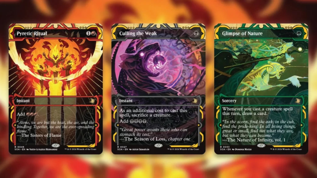 Mystical Archive Final Reveal Secrets of Strixhaven Rares