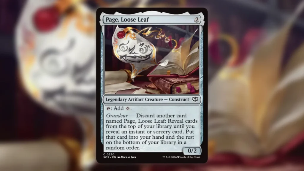 Page Loose Leaf