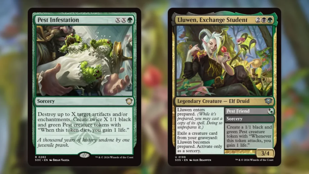 Pest Token MTG Secrets of Strixhaven