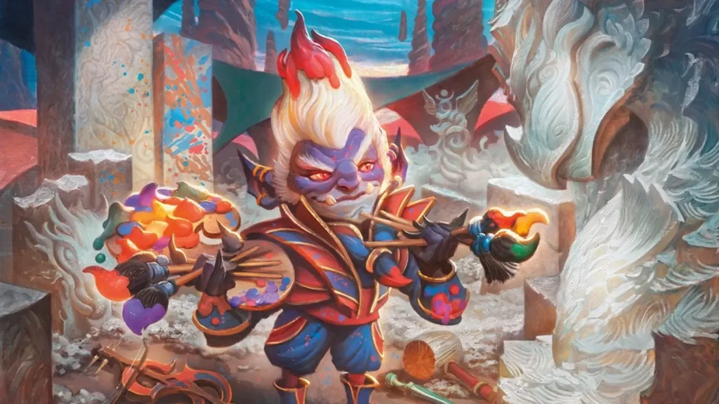 Sanar, Unfinished Genius | Secrets of Strixhaven | Art by Justin Gerard