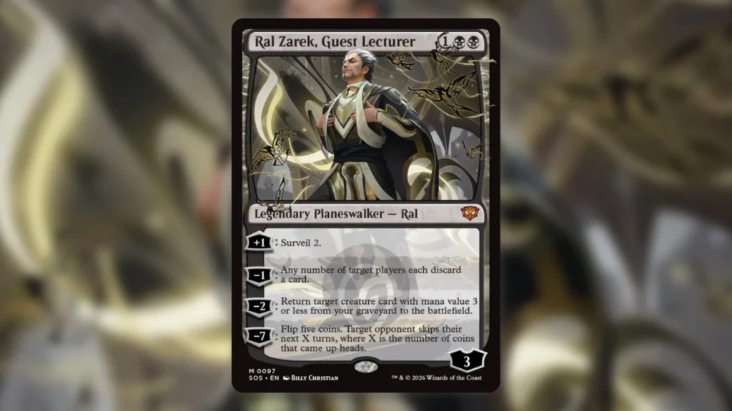 Secrets of Strixhaven Combo Upgrades MTG Ral Zarek Guest Lecturer
