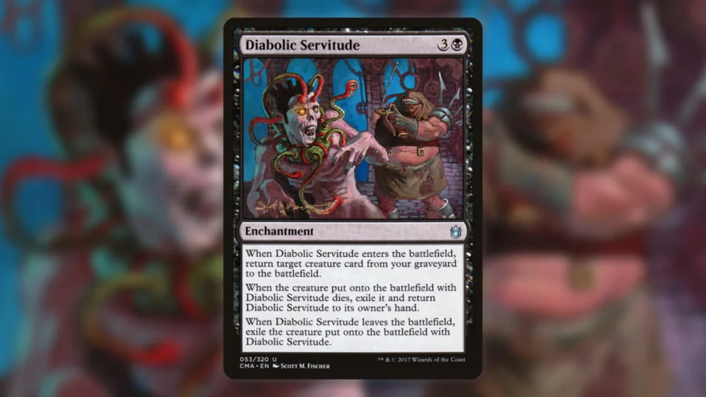Underplayed Reanimator Cards MTG Diabolic Servitude