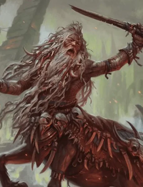 Yarus, Roar of the Old Gods | Murders at Karlov Manor | Art by Dmitry Burmak