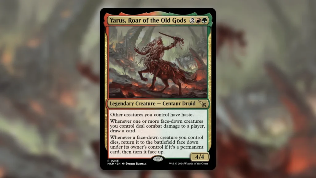 Yarus Roar of the Old Gods MTG