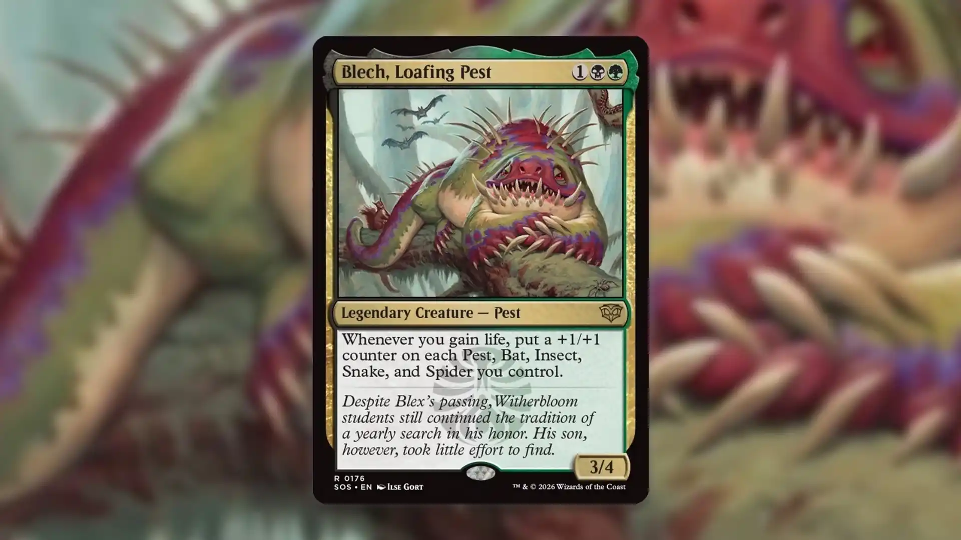 New MTG Pest Commander Offers Infinite Life While Growing Infinitely Large