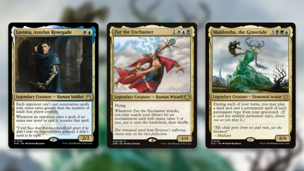 Aether Barrier MTG Commander Pairings