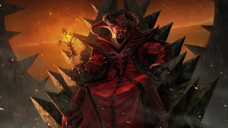 Asmodeus the Archfiend | Dungeons & Dragons: Adventures in the Forgotten Realms | Art by Aleksi Briclot