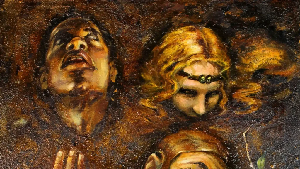 Buried Alive | Weatherlight | Art by Brian Horton