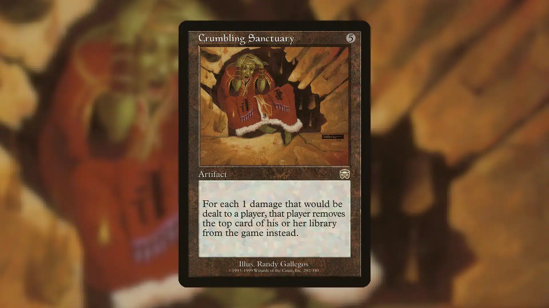 Crumbling Sanctuary MTG