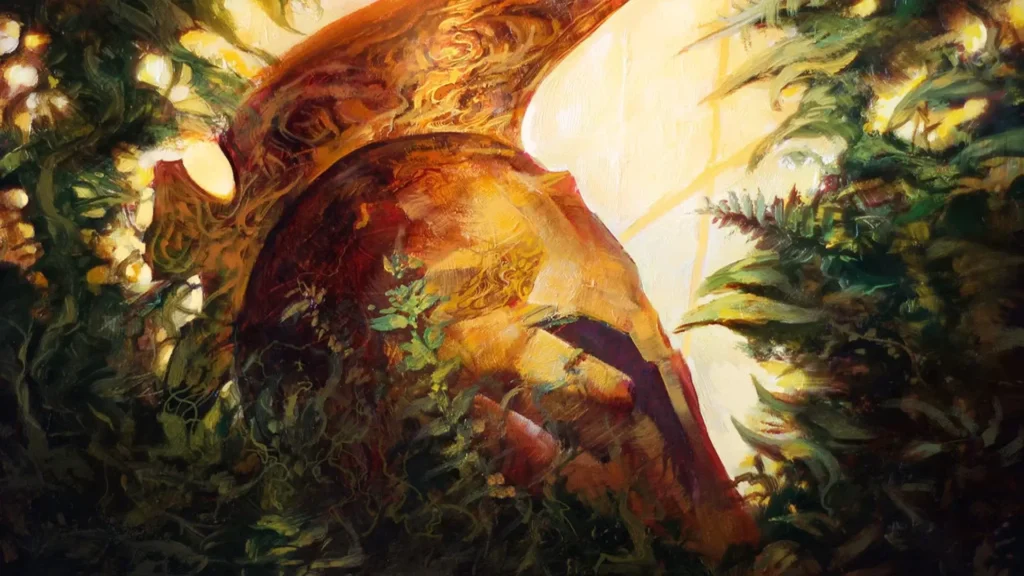 Fade into Antiquity | Theros | Art by Noah Bradley