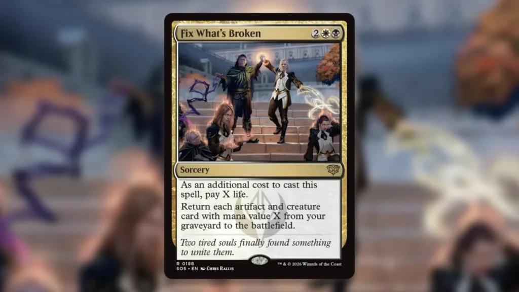 Fix What's Broken MTG