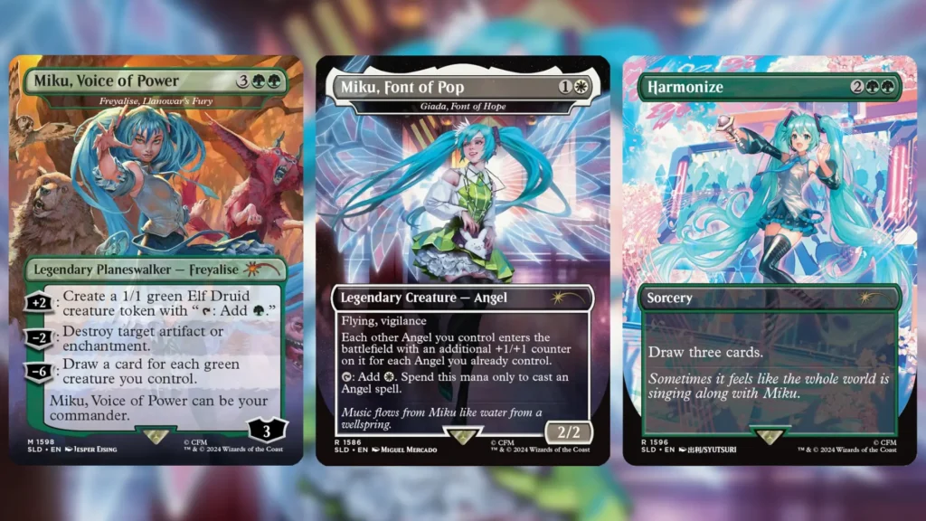 Hatsune Miku MTG Cards