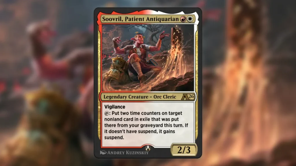MTG Alchemy Spoilers Soovril Patient Antiquarian