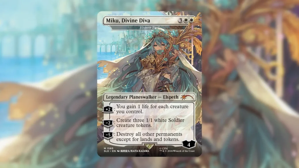MTG Miku Divine Diva