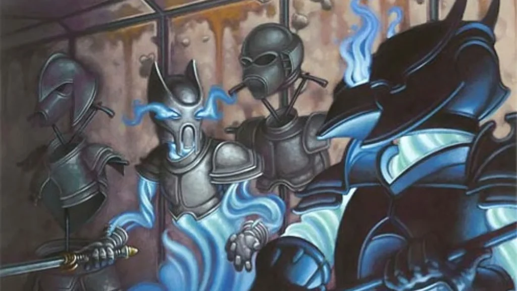 March of the Machines | Mirrodin | Art by Ben Thompson