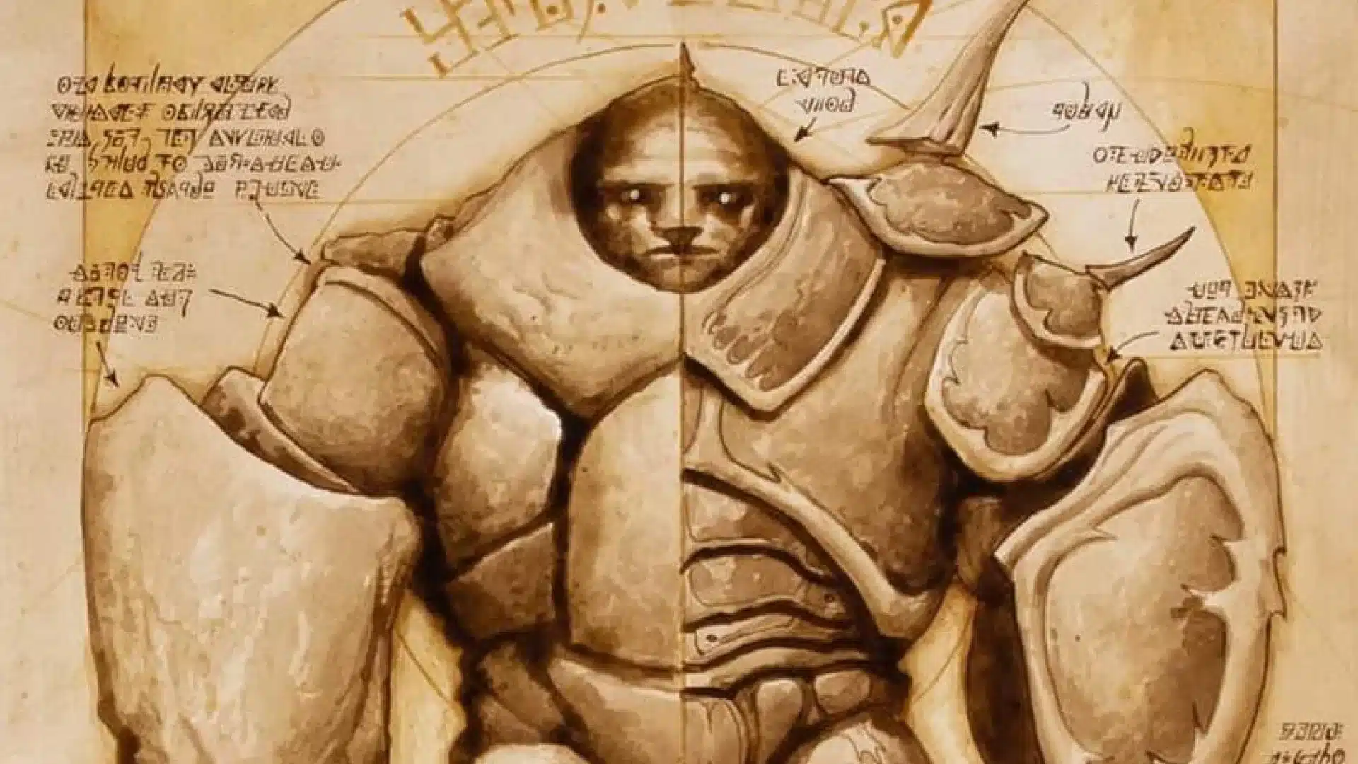Precursor Golem | The Brothers' War Retro Artifacts | Art by Lars Grant-West