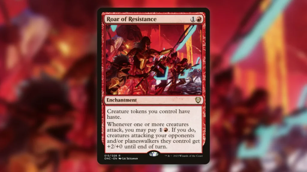 Roar of Resistance MTG