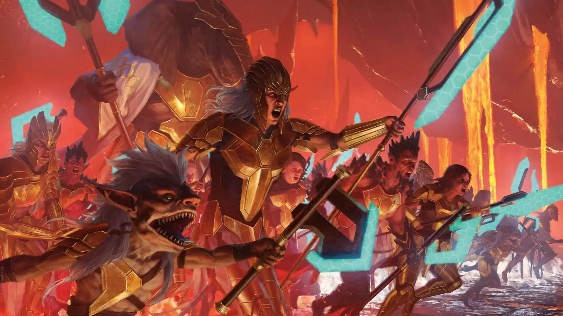 Roar of Resistance | Phyrexia: All Will Be One Commander Decks | Art by Lie Setiawan