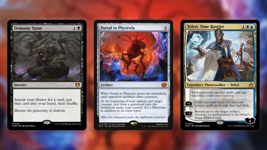 Stranger Things Duel Coommander MTG Backup Plans