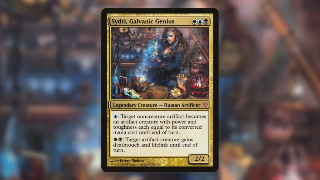 Sydri Galvanic Genius MTG