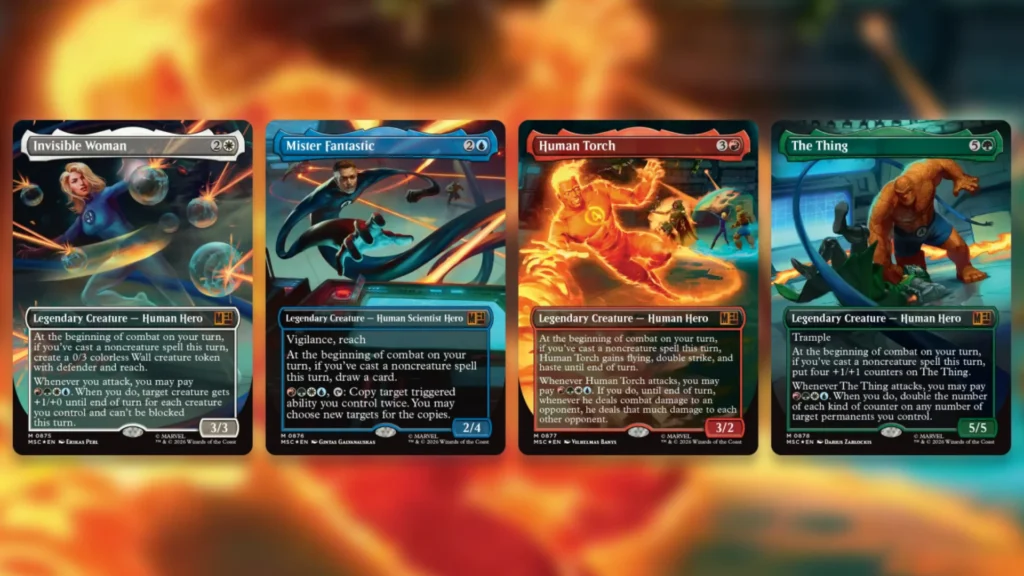 The Fantastic Four Face Commanders
