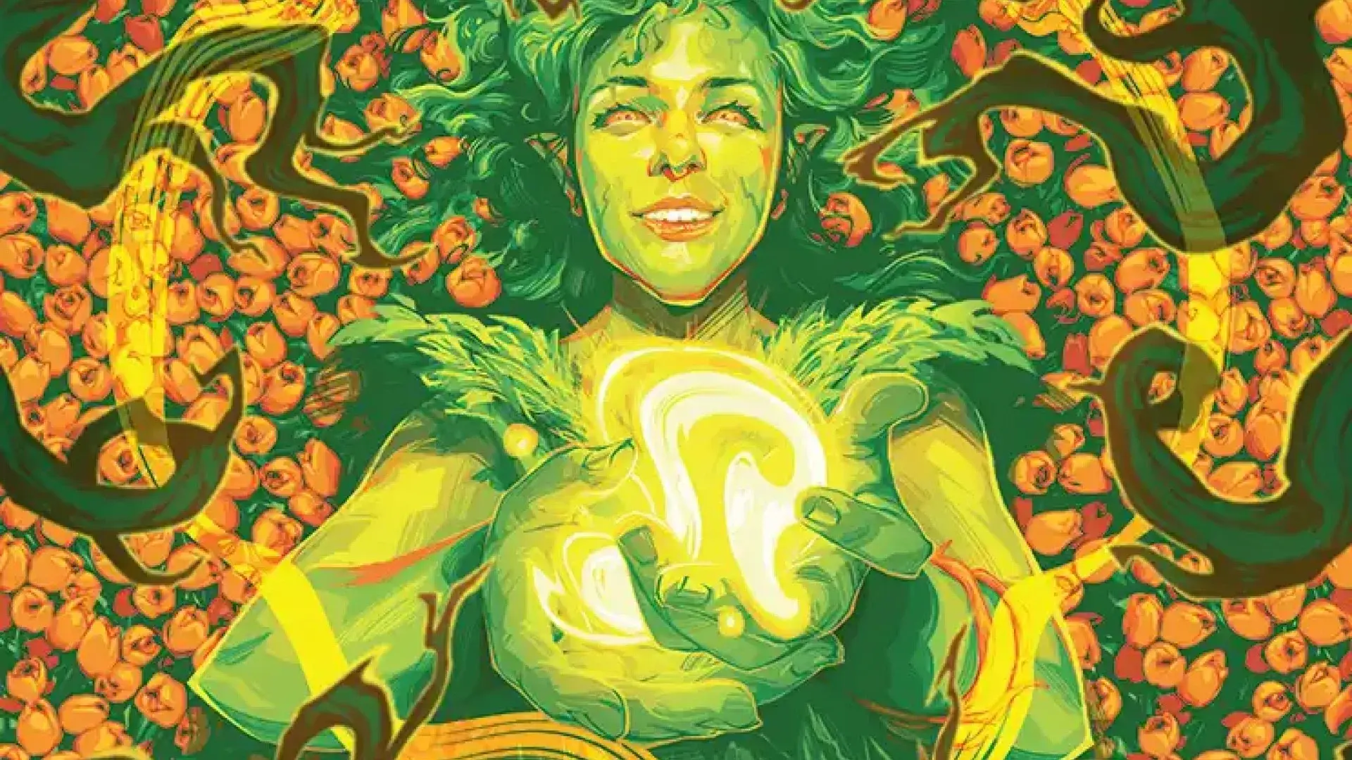 Titania, Protector of Argoth | Secret Lair | Art by SchmandrewART