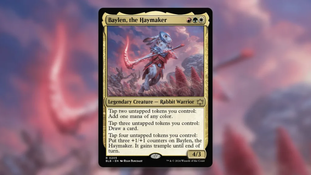 Best MTG Token Commanders Baylen the Haymaker