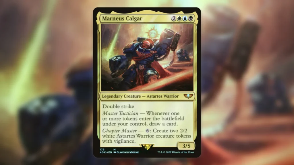 Best MTG Token Commanders Marneus Calgar