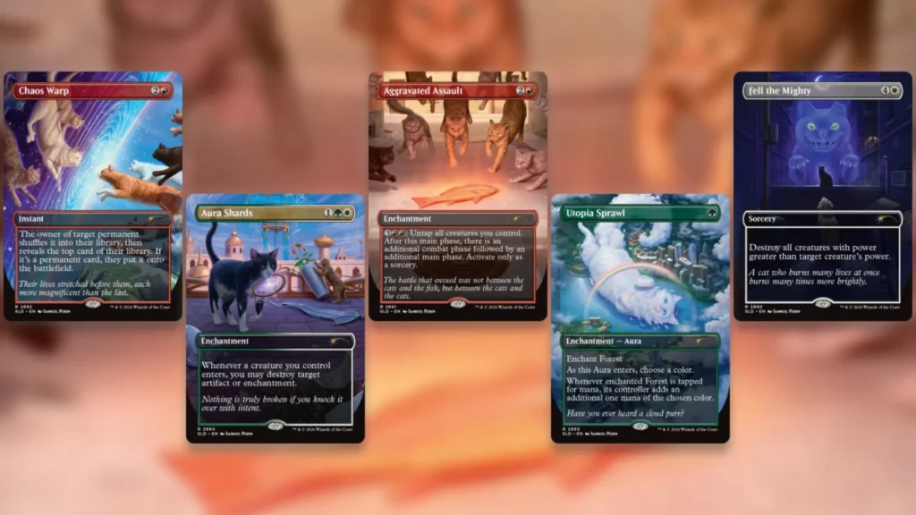Cats of Chaos MTG Secret Lair