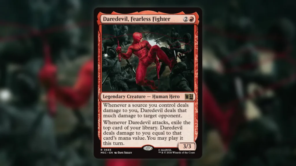 Daredevil Fearless Fighter MTG