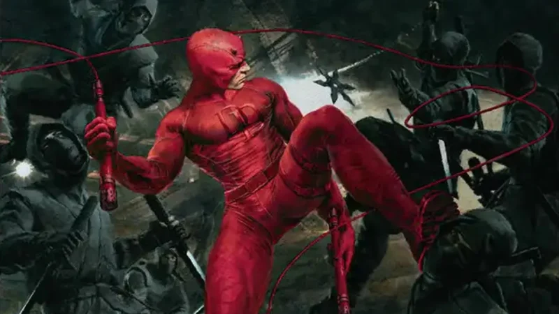 Daredevil, Fearless Fighter | Marvel Super Heroes Commander | Art by Dave Seeley