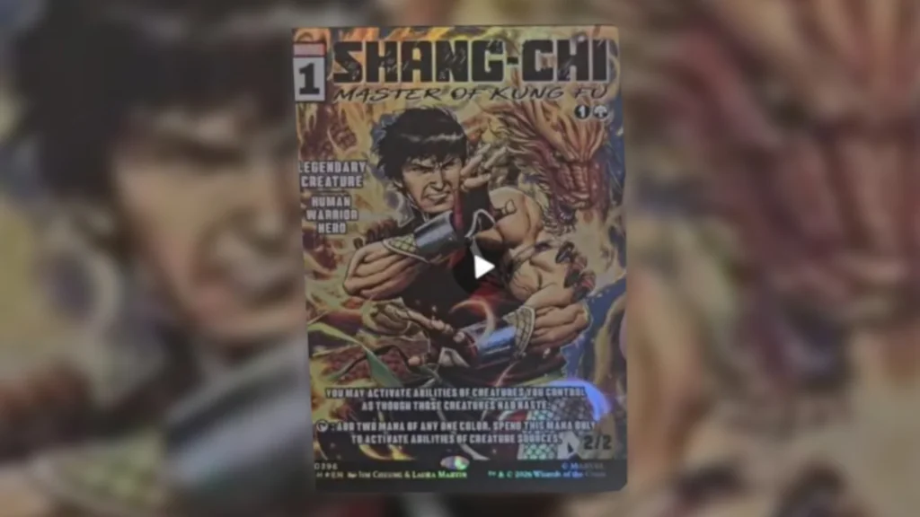 Early MTG Marvel Super Heroes Leaks Shang-Chi Master of Kung Fu