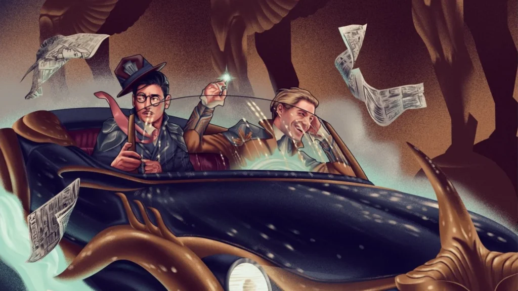 Endless Detour | Streets of New Capenna | Art by Jack Hughes