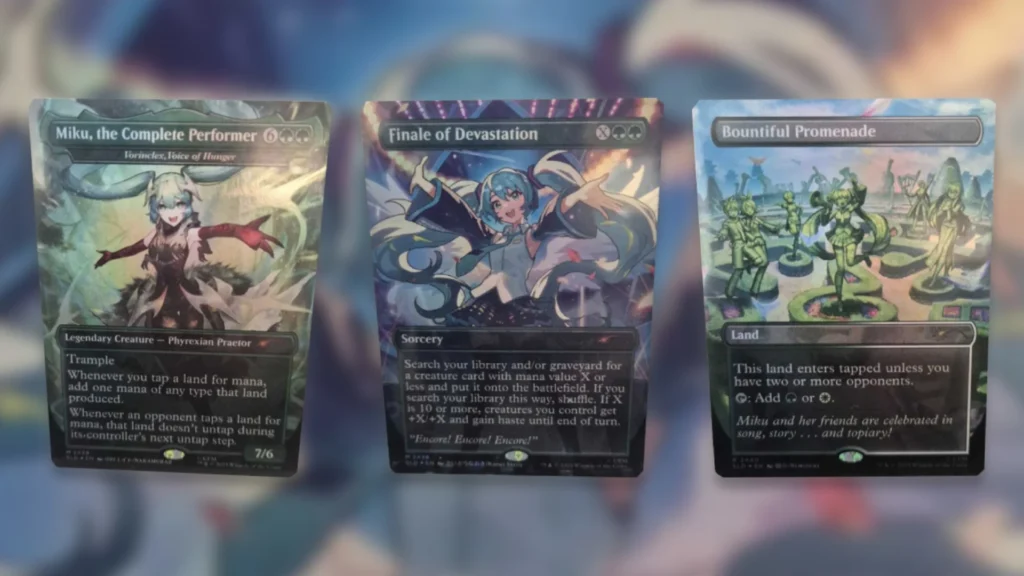 Hatsune Miku Precon Leaks Expensive Reprints