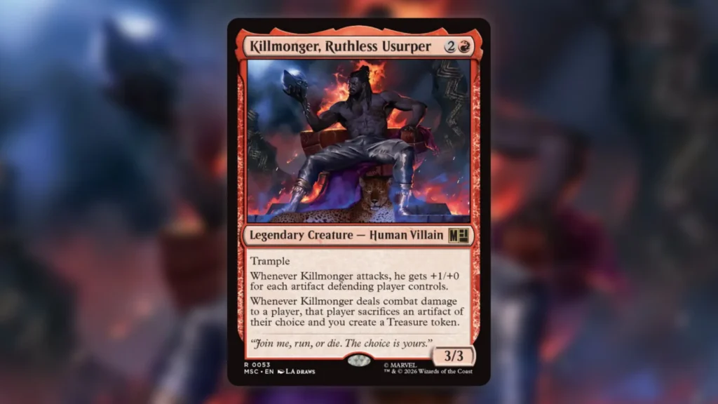 Killmonger Ruthless Usurper Errata