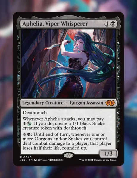 MTG Aphelia, Viper Whisperer
