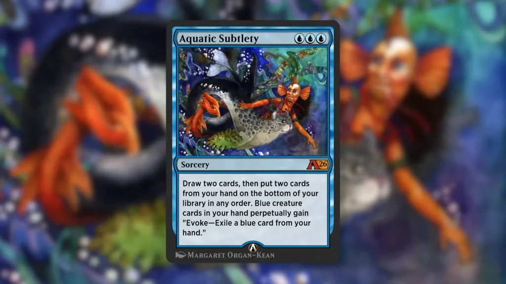 MTG Aquatic Subtlety