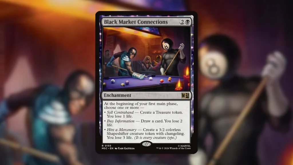 MTG Black Market Connections