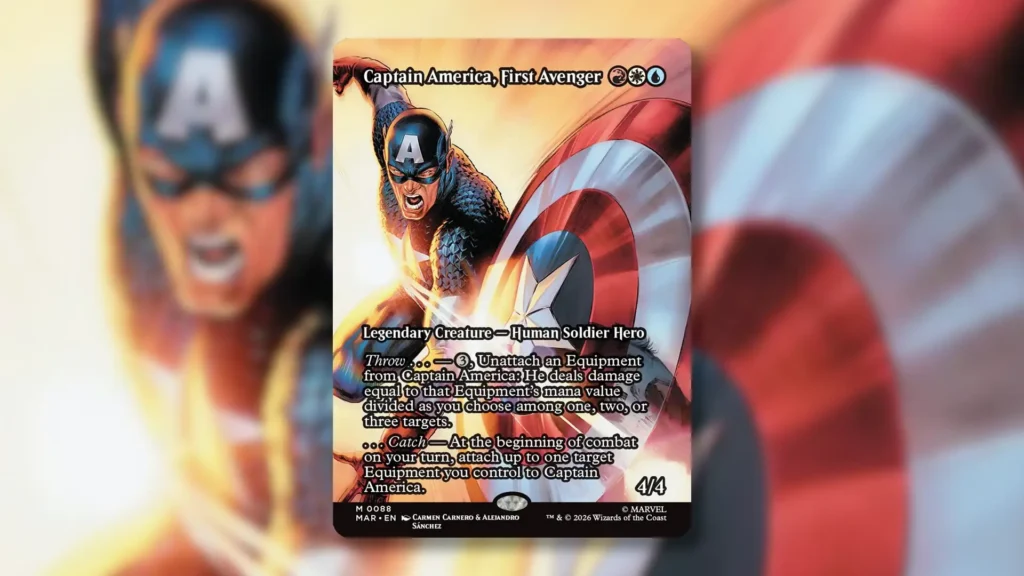 MTG Captain America, First Avenger