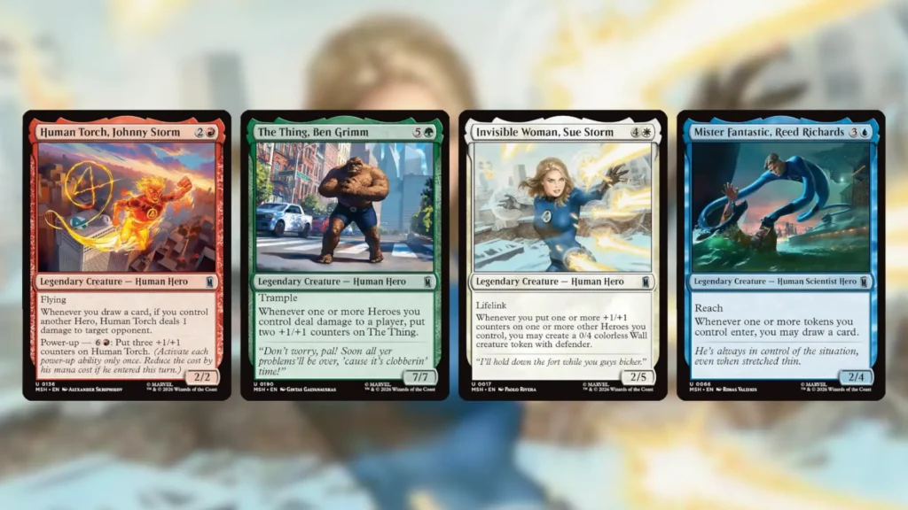 MTG Fantastic Four Uncommon Combo