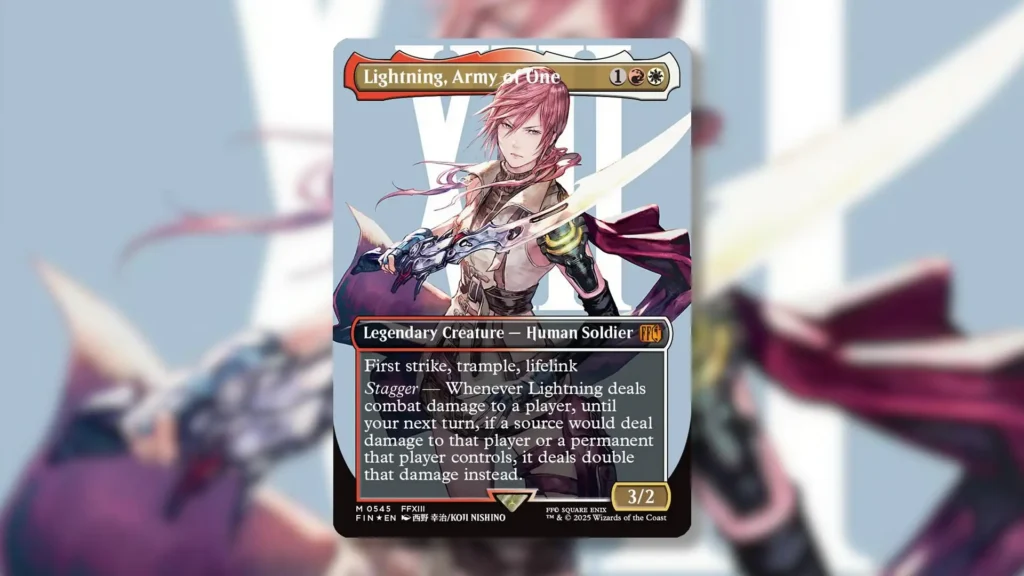MTG Lightning, Army of One