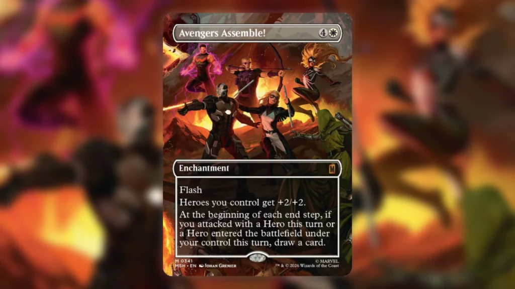 MTG Marvel Super Heroes Debut Spoilers Avengers Assemble!