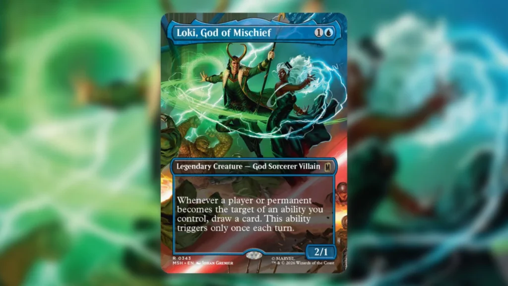 MTG Marvel Super Heroes Debut Spoilers Loki God of Mischief