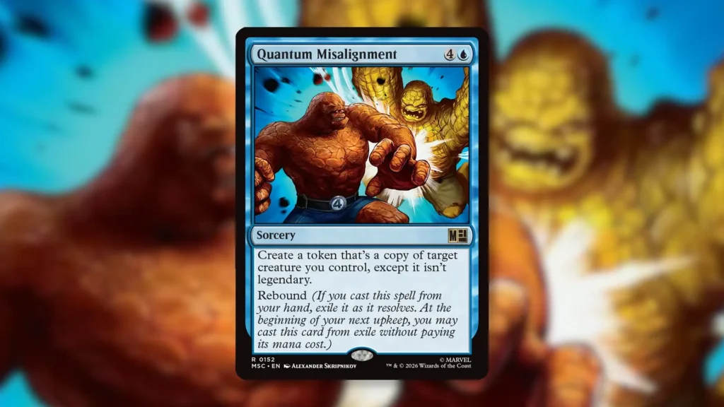 MTG Quantum Misalignment